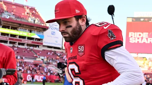 Baker Mayfield #6 of the Tampa Bay Buccaneers.