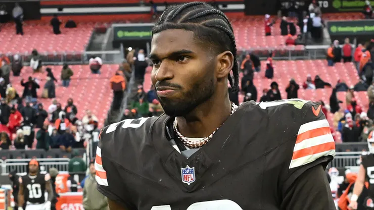 Shedeur Sanders #12 of the Cleveland Browns.