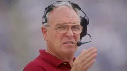Head coach Mike Price of the Washington State Cougars in 1998.