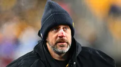 Quarterback Aaron Rodgers of the Steelers