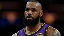 LeBron James #23 of the Los Angeles Lakers.