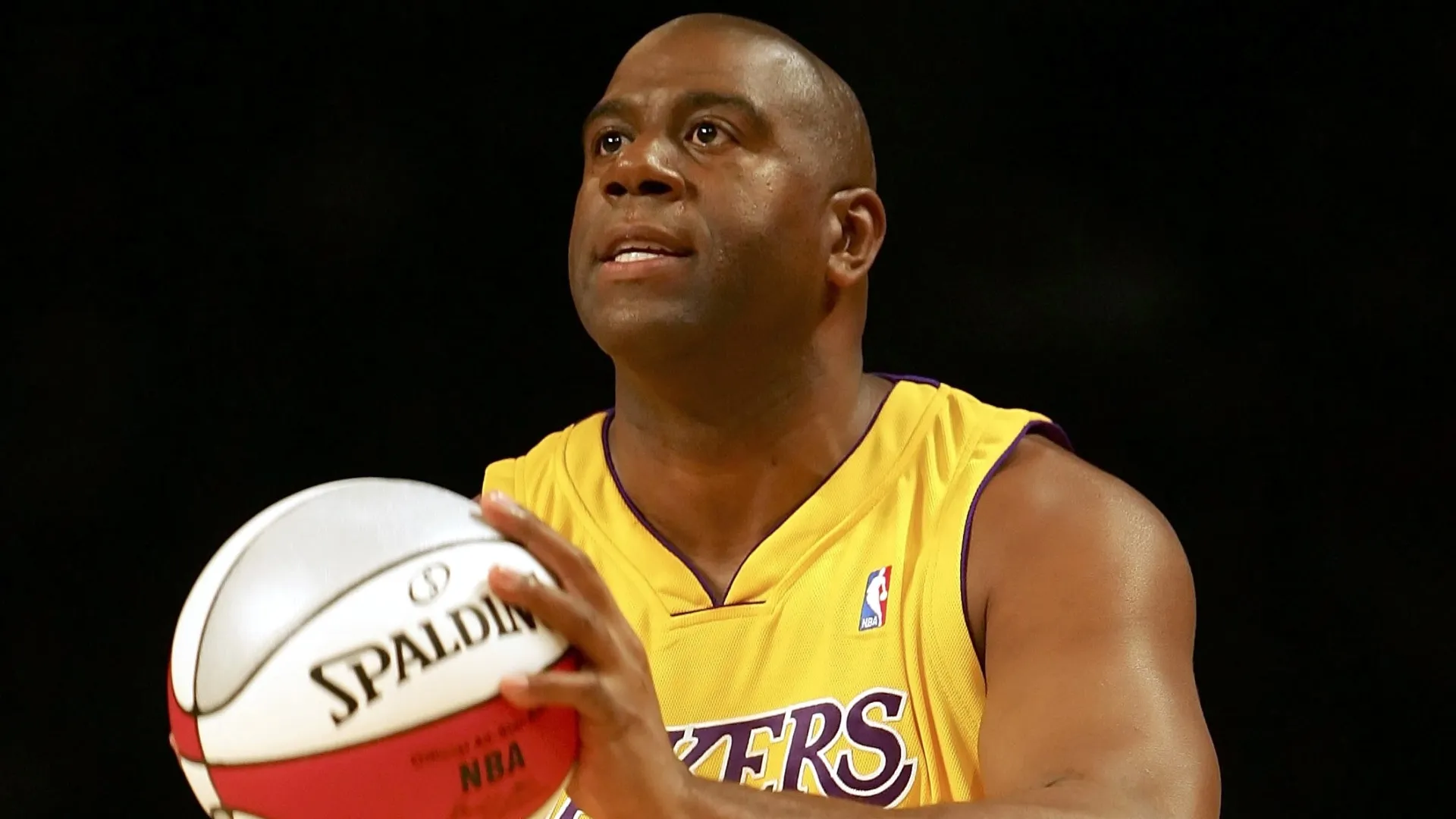 Magic Johnson (Source: Lisa Blumenfeld/Getty Images)