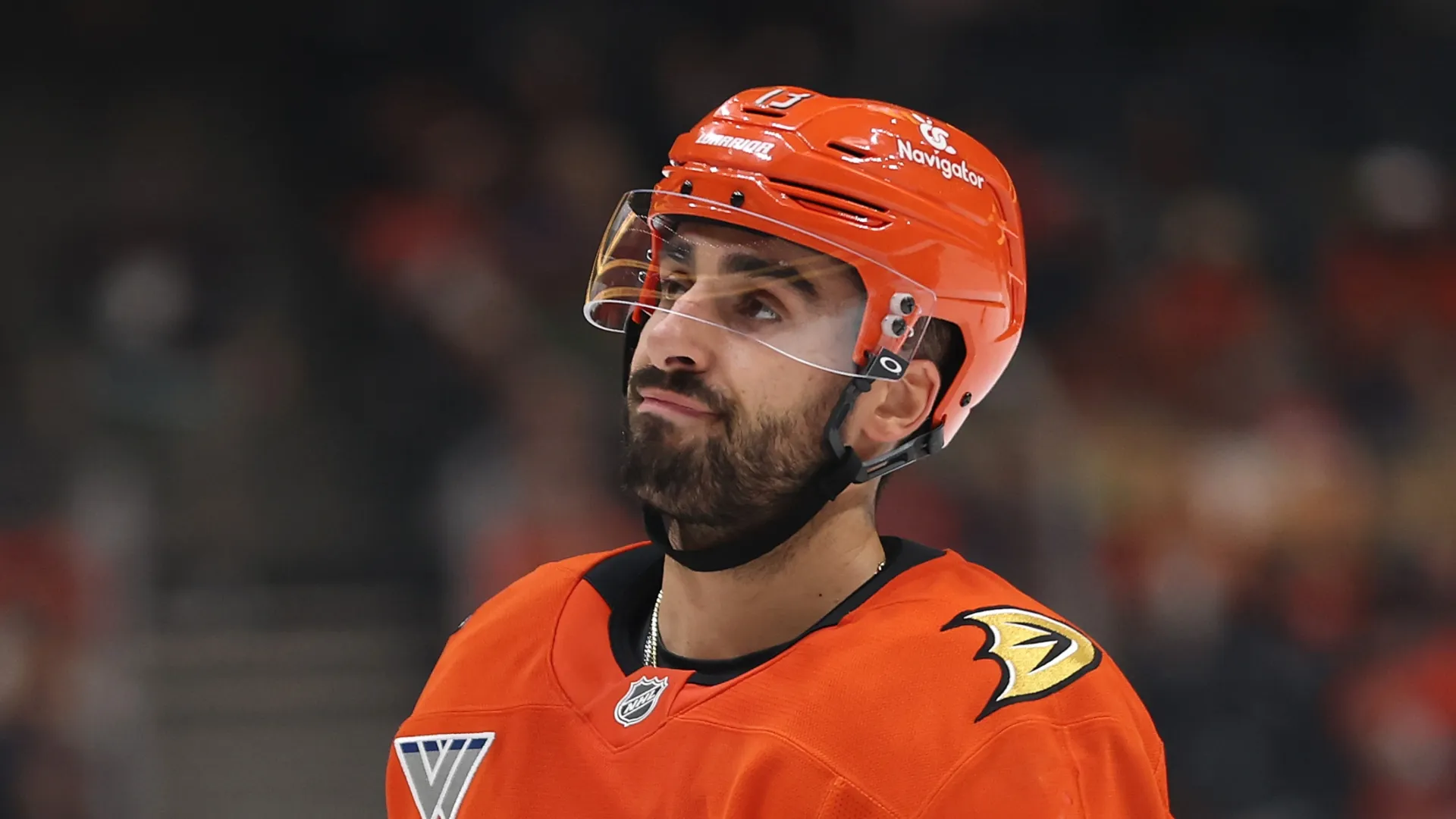 Robby Fabbri with the Anaheim Ducks in the 2024-25 season