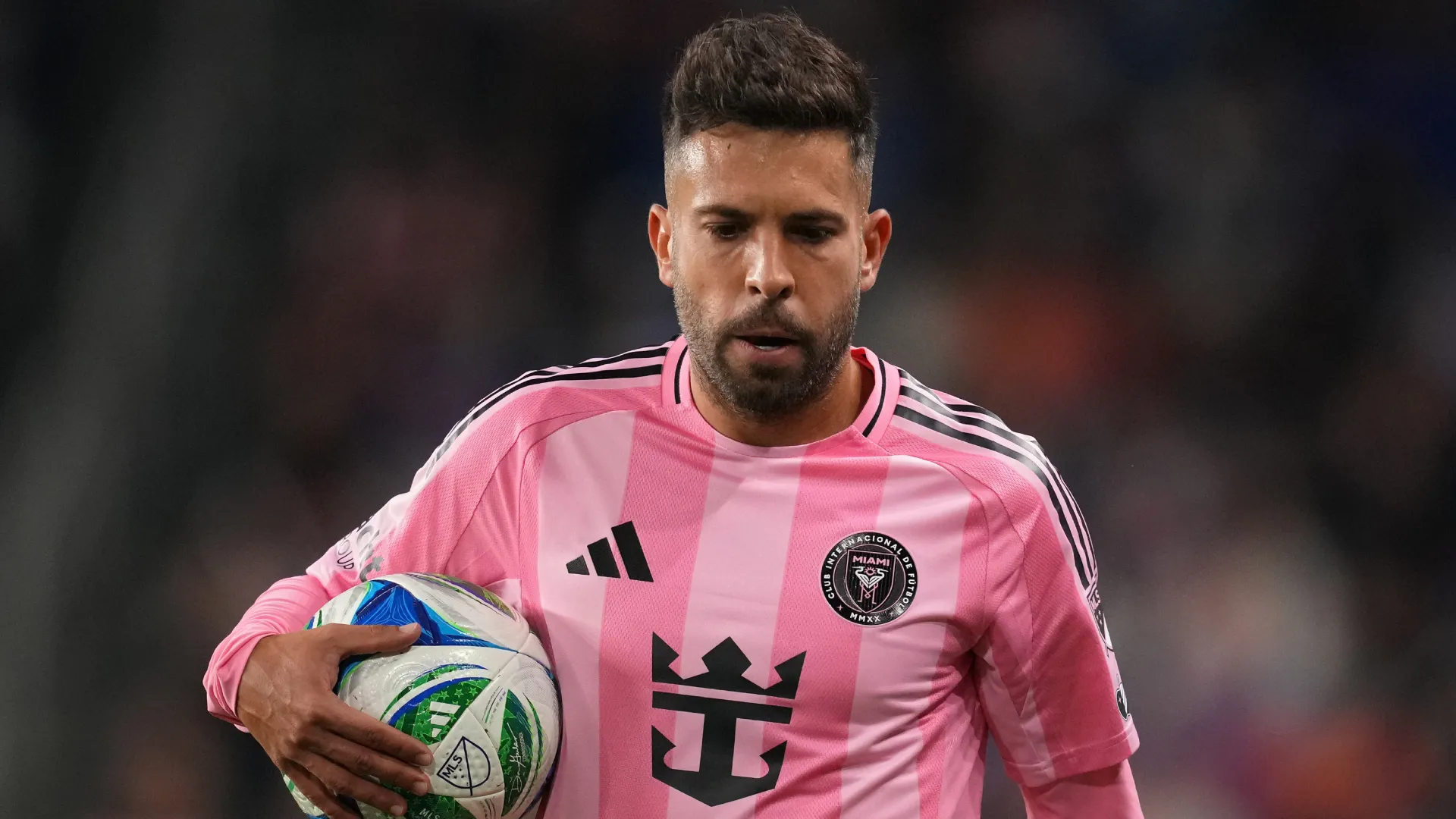 Jordi Alba during an MLS game. (Getty Images)