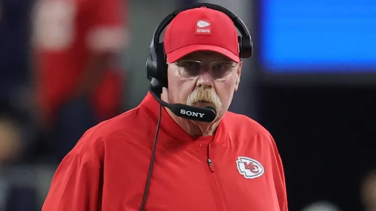 Head coach Andy Reid of the Kansas City Chiefs.