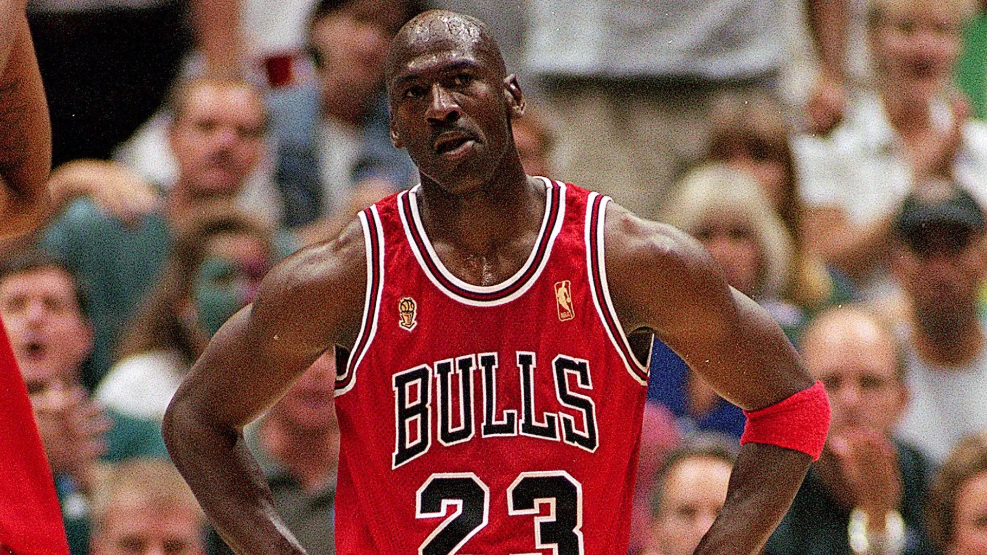 Michael Jordan (Source: Brian Bahr /Allsport)