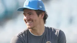 Justin Herbert #10 of the Los Angeles Chargers.