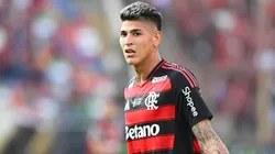 Jorge Carrascal during the Copa Libertadores final with Flamengo.