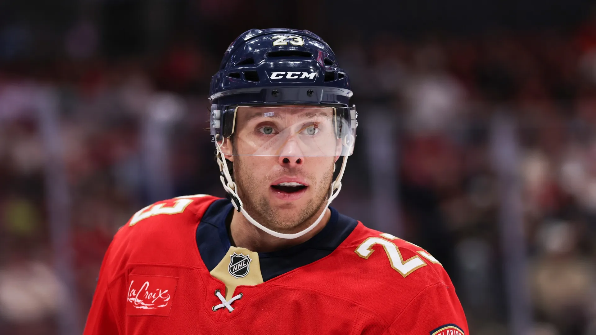 Carter Verhaeghe is back after welcoming his first child