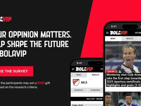 Help us improve Bolavip: Take our reader survey for a chance to win a Gift Card