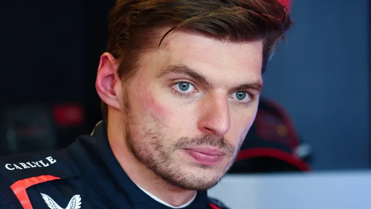Max Verstappen of the Netherlands and Oracle Red Bull Racing looks on.