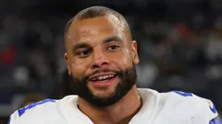 Dak Prescott quarterback of the Dallas Cowboys