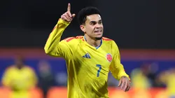 Luis Diaz of Colombia celebrates.