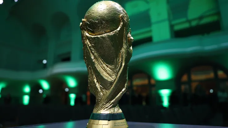 The FIFA World Cup trophy.