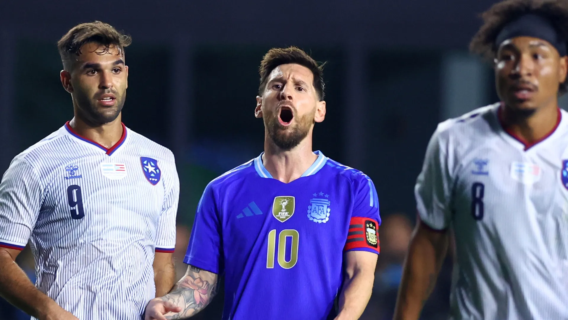 Lionel Messi of Argentina.