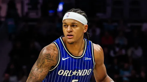 Paolo Banchero #5 of the Orlando Magic.