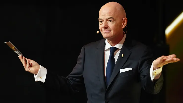 Gianni Infantino, President of FIFA.