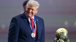 U.S. President Donald Trump receives the FIFA Peace Prize