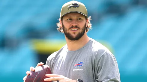 Josh Allen #17 of the Buffalo Bills.