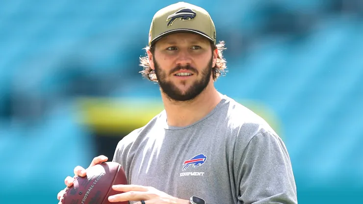 Josh Allen #17 of the Buffalo Bills.
