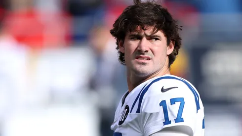 Daniel Jones #17 of the Indianapolis Colts.