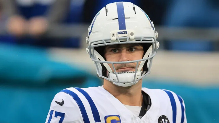 Daniel Jones #17 of the Indianapolis Colts.