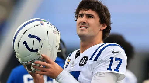 Daniel Jones #17 of the Indianapolis Colts.