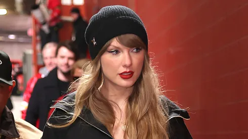 Taylor Swift at Arrowhead Stadium on January 26, 2025.