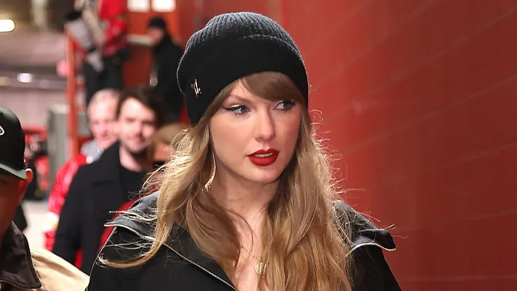 Taylor Swift at Arrowhead Stadium on January 26, 2025.