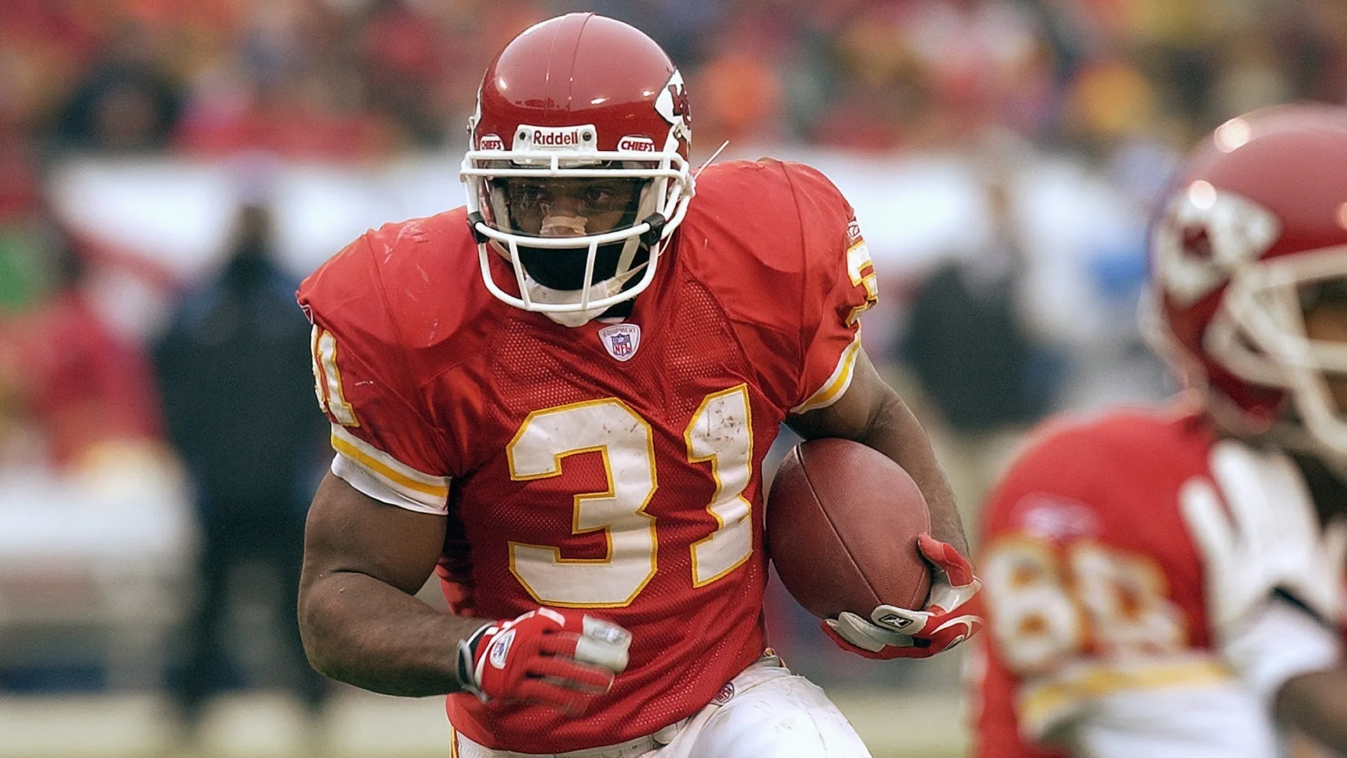 Priest Holmes (Source: Dave Kaup/Getty Images)