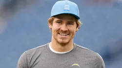 Justin Herbert #10 of the Los Angeles Chargers.