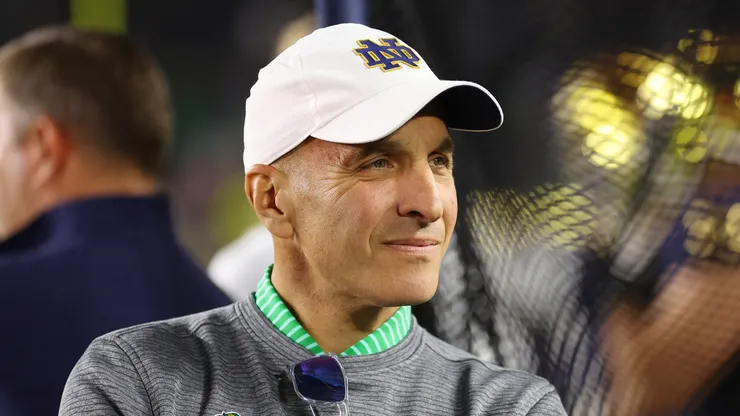 Athletic Director Pete Bevacqua of the Notre Dame Fighting Irish