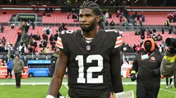 Shedeur Sanders #12 of the Cleveland Browns.