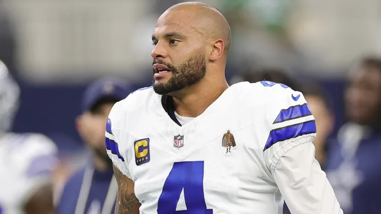 Dak Prescott #4 of the Dallas Cowboys.