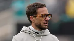 Mike McDaniel of the Miami Dolphins against the New York Jets at MetLife Stadium