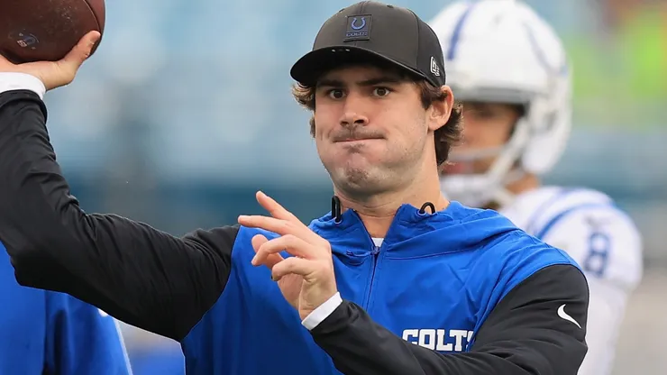 Daniel Jones #17 of the Indianapolis Colts.