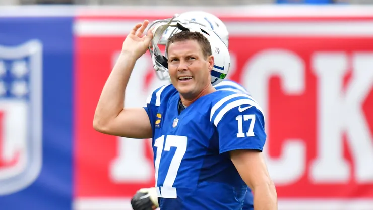 Philip Rivers on September 13, 2020 in Jacksonville, Florida.