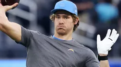 Justin Herbert #10 of the Los Angeles Chargers.