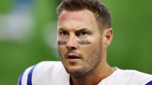 Philip Rivers #17 of the Indianapolis Colts in 2020.