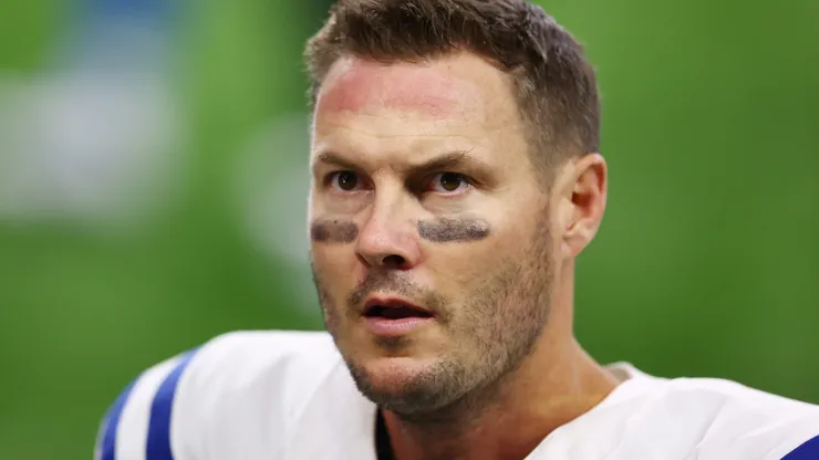 Philip Rivers #17 of the Indianapolis Colts in 2020.
