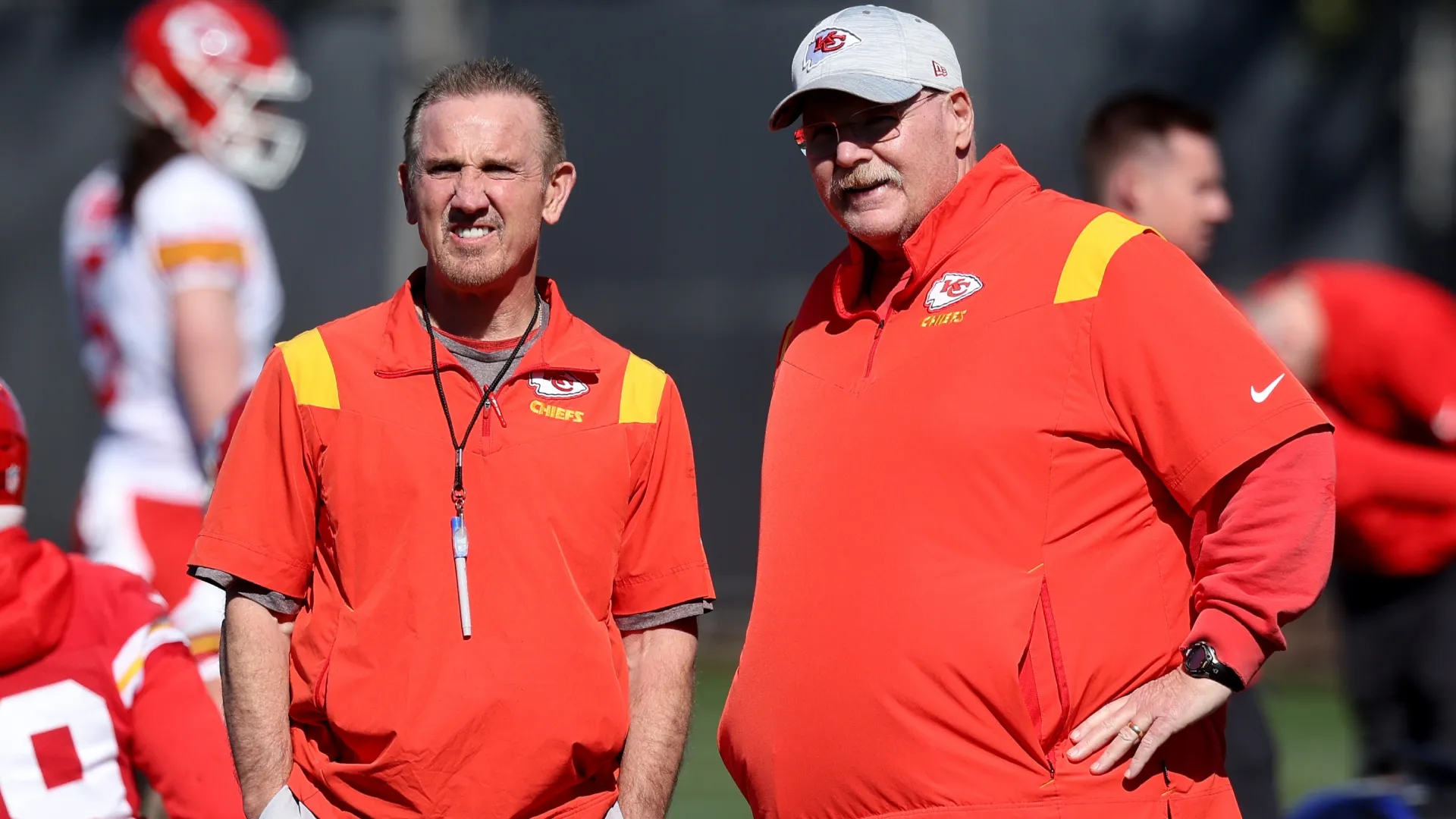 Steve Spagnuolo and Andy Reid