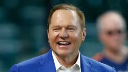 Scott Boras during a field visit in 2019.