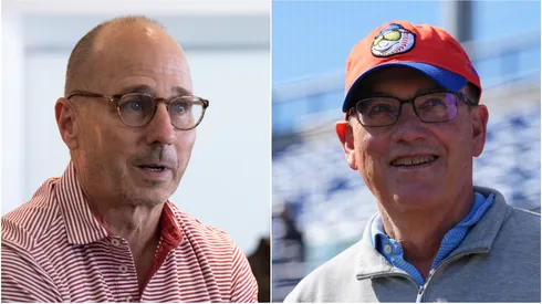 NY Yankees GM Brian Cashman and NY Mets owner Steve Cohen.