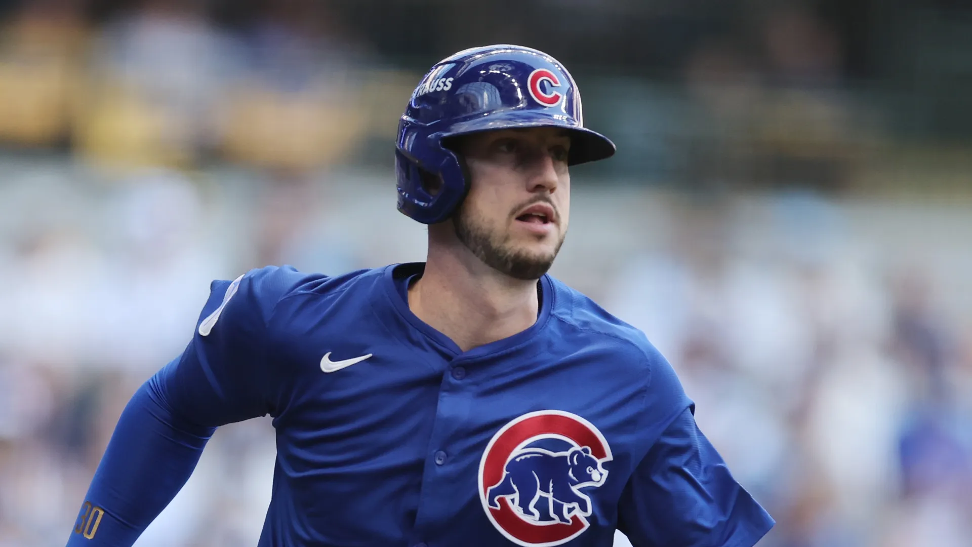 Kyle Tucker with the Chicago Cubs