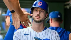Kyle Tucker #30 with the Chicago Cubs