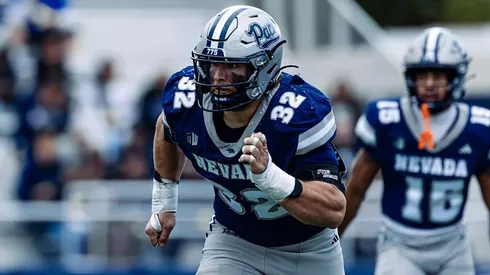 Trevor Insley of the Nevada Wolf Pack.