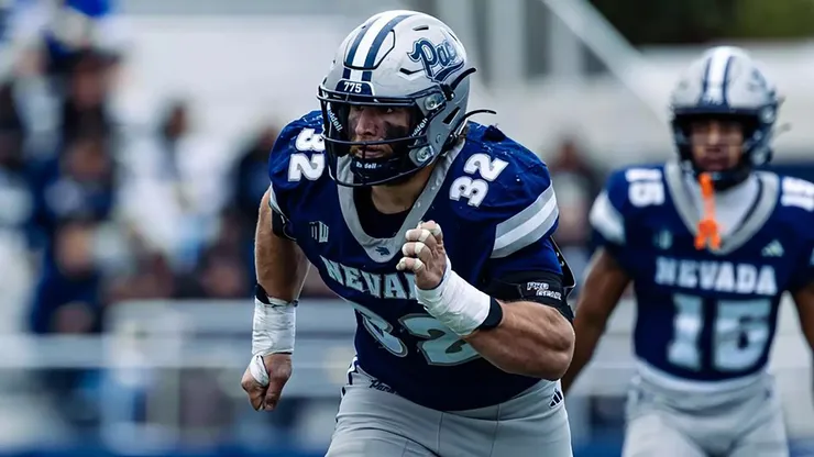 Trevor Insley of the Nevada Wolf Pack.