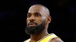 LeBron James #23 of the Los Angeles Lakers.