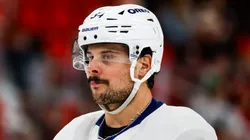 Auston Matthews at the Lenovo Center in Raleigh, North Carolina.