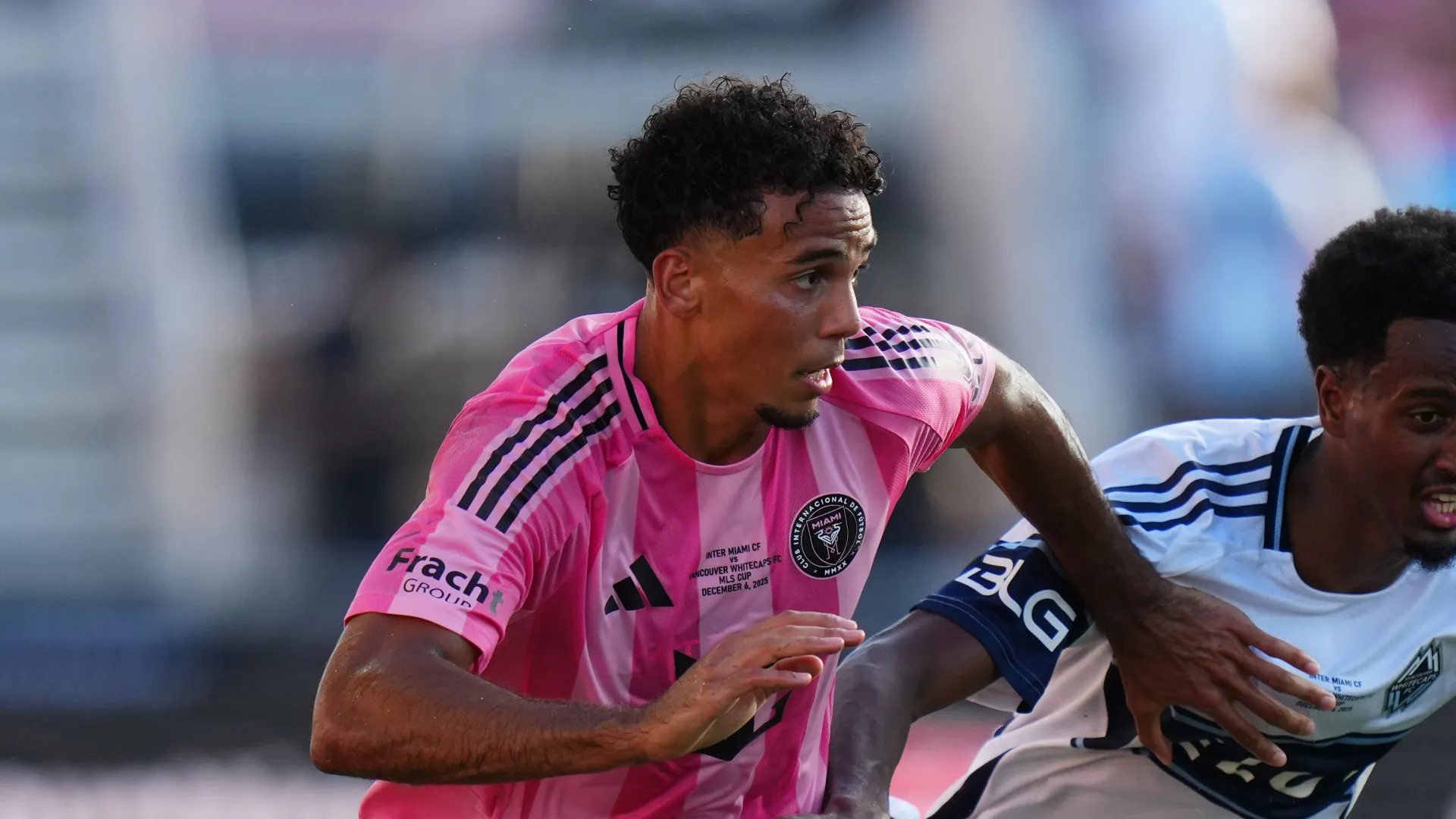 Ian Fray #17 of Inter Miami.